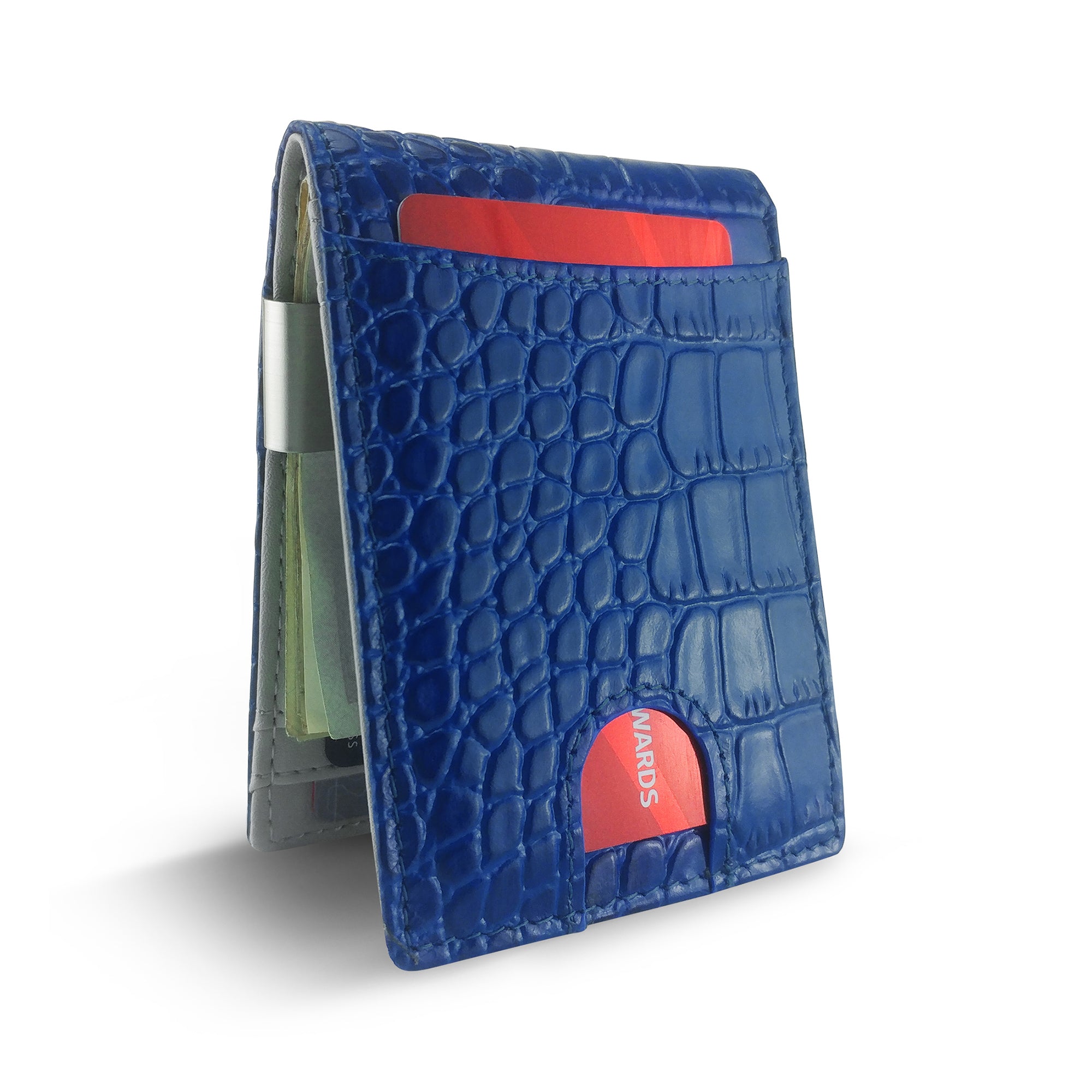 Crocodile money deals clip wallet